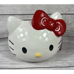 Hello Kitty Sanrio Planter Ceramic Head Pot Zrike Brands SIL-35046 New
